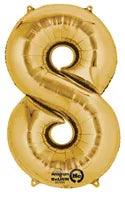 Number 8 Gold (pkg) 1