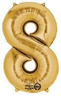 Number 8 Gold (pkg) 1