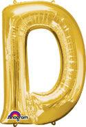 Letter D Gold Anagram (pkg) 1
