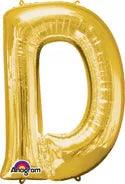 Letter D Gold Anagram (pkg) 1