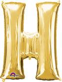 Letter H Gold Anagram (pkg) 1