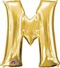Letter M Gold Anagram (pkg) 1