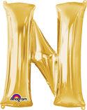 Letter N Gold Anagram (pkg) 1