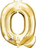 Letter Q Gold Anagram (pkg) 1