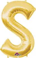 Letter S Gold Anagram (pkg) 1
