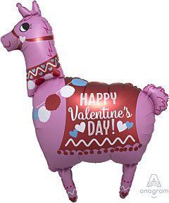 Happy Valentine's Day Llama 1