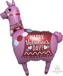 Happy Valentine's Day Llama 1