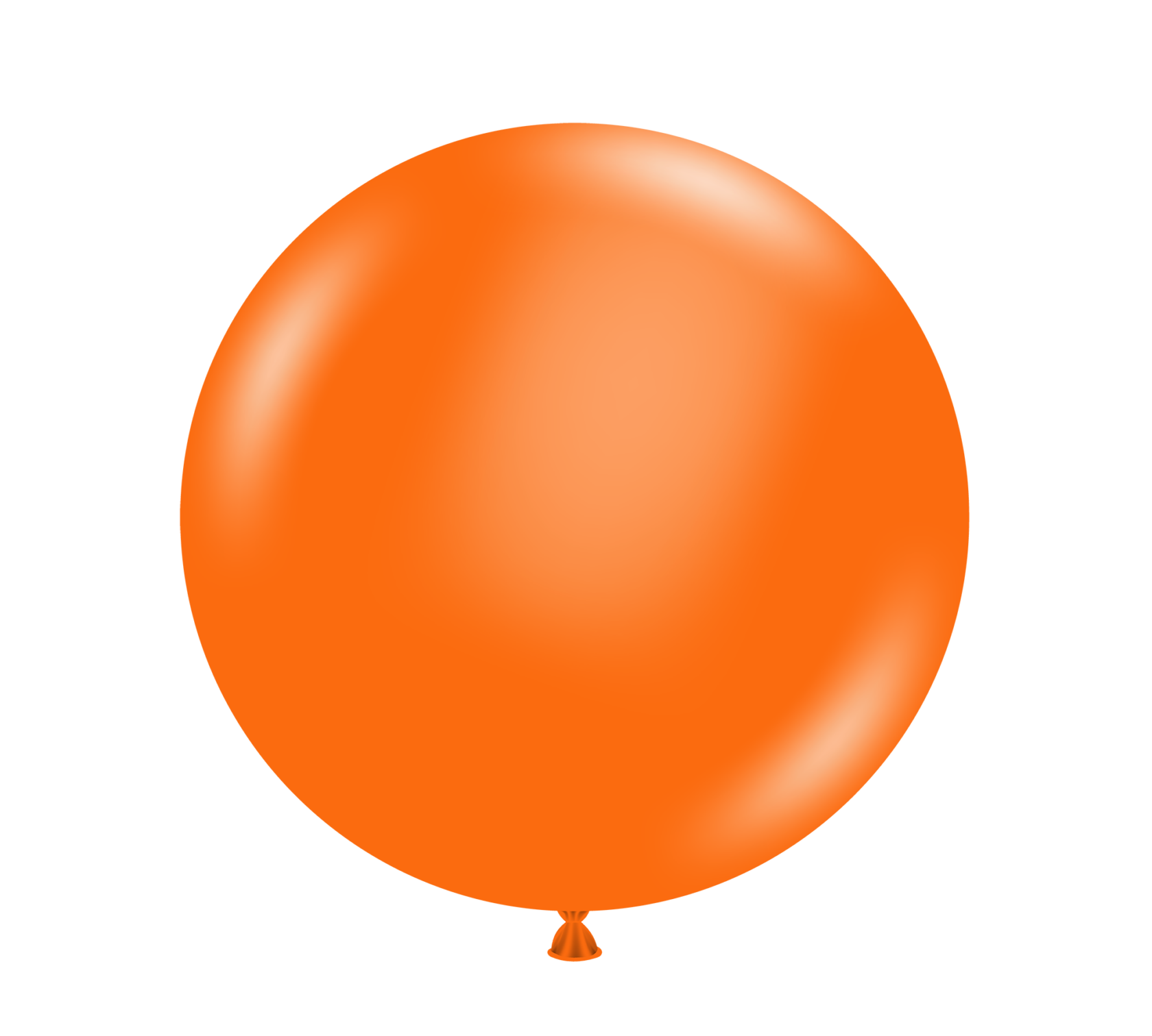 Sky Buster Latex Balloon, Orange 1