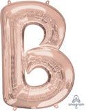 Letter B Rose Gold Anagram (pkg) 1