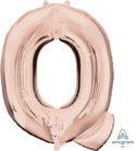 Letter Q Rose Gold Anagram (pkg) 1