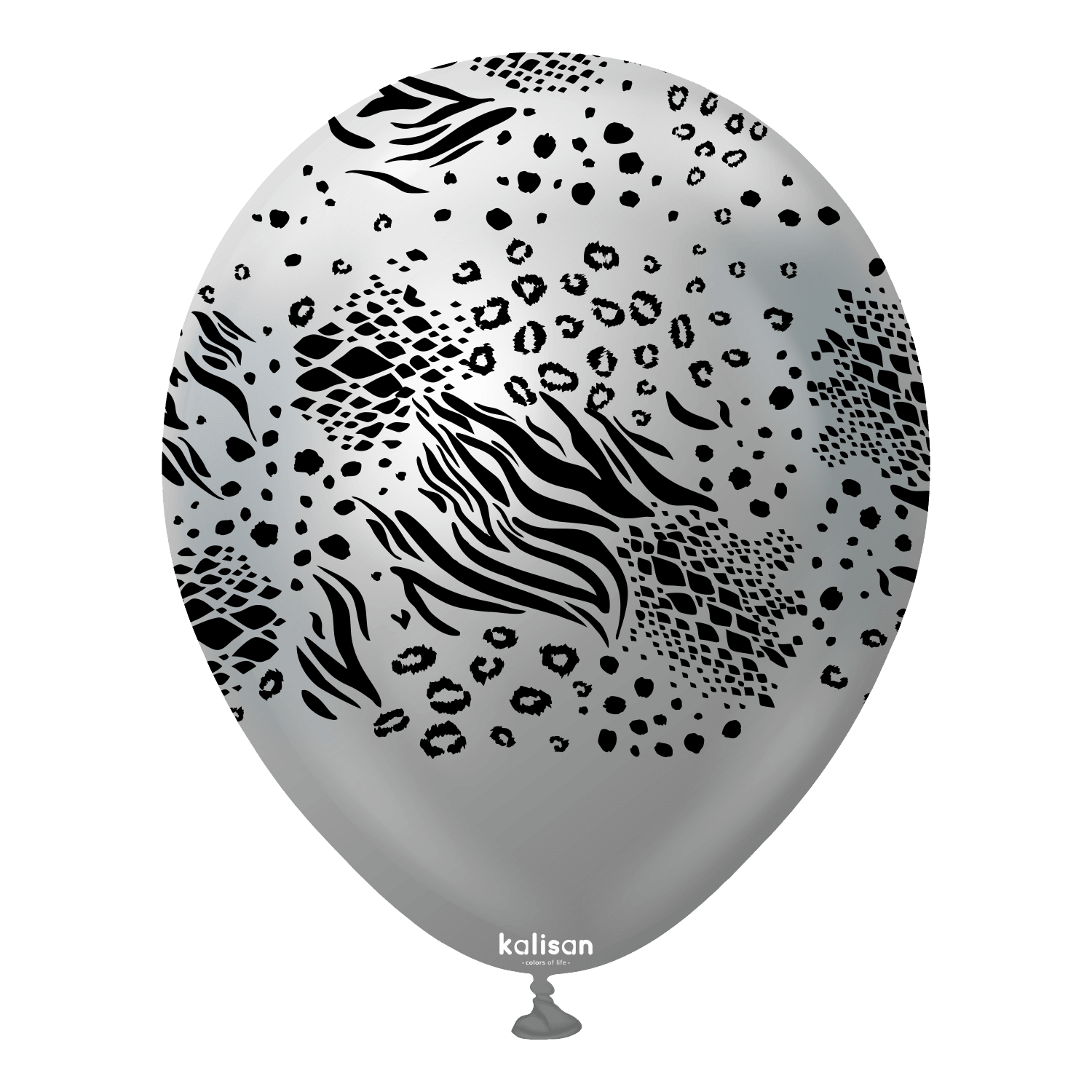 Safari Mutant – Mirror Silver - Black