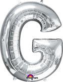 Letter G Silver Anagram (pkg) 1