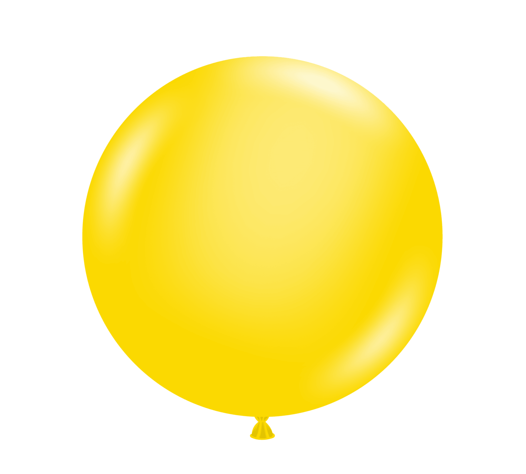 Sky Buster Latex Balloon, Yellow 1
