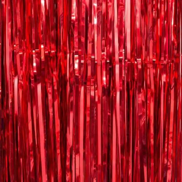red curtain