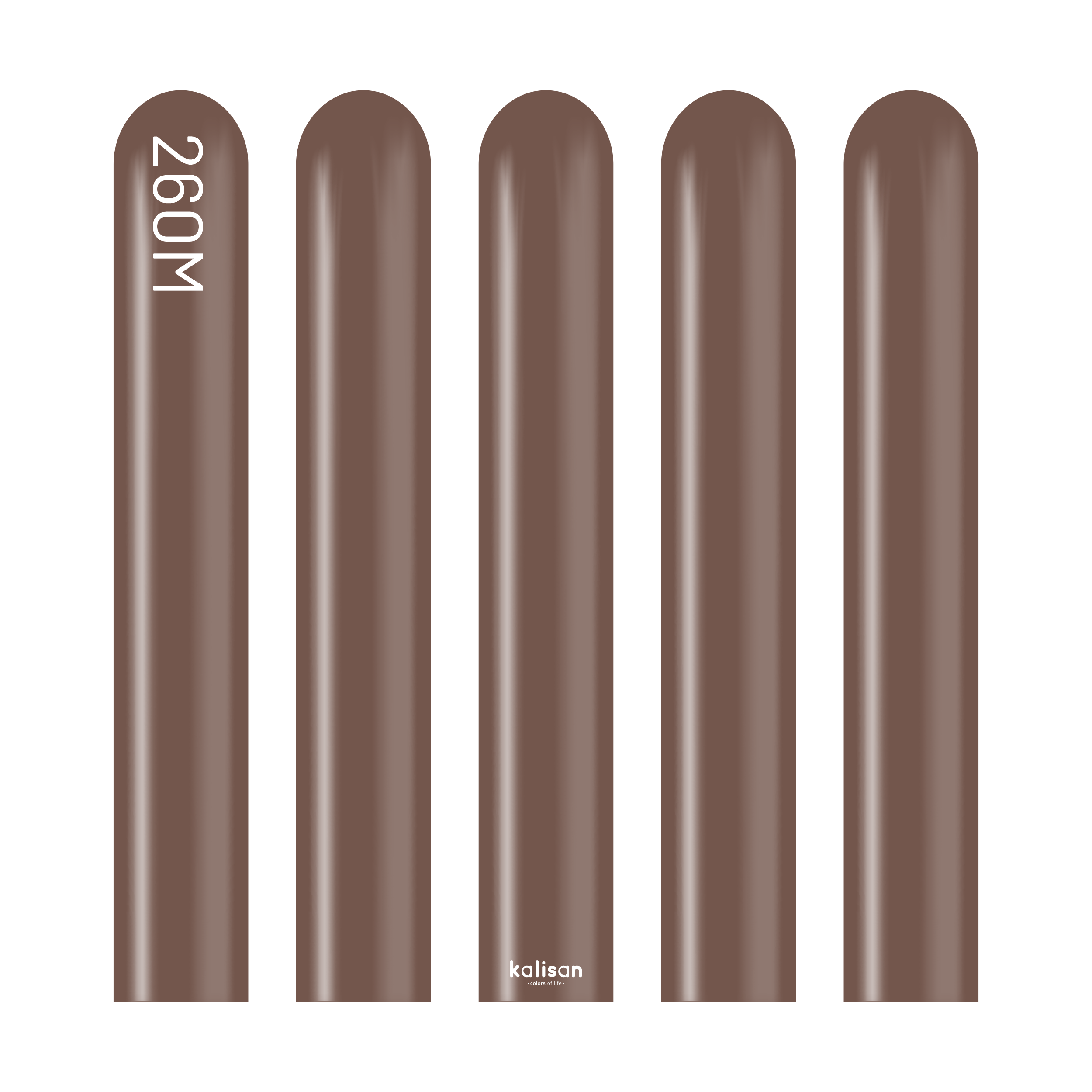 Kalisan 260k Chocolate Brown Pak