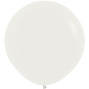 Sempertex Almond White Latex Balloon