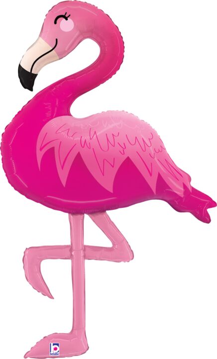 Pink Flamingo Foil Balloon 44"