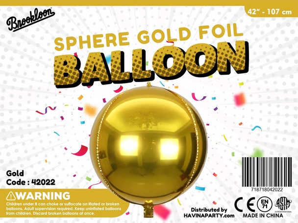 Sphere Gold 42"