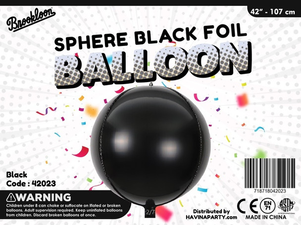 Sphere Black 42"