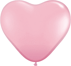 Qualatex Heart - Pink, 11"