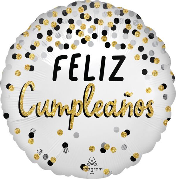 Feliz Cumpleanos B/S/G 28"