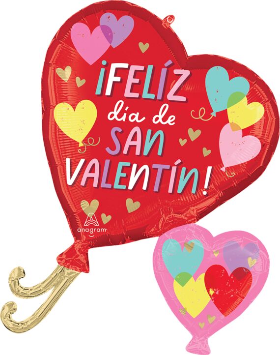 Hearts Spanish Valentine