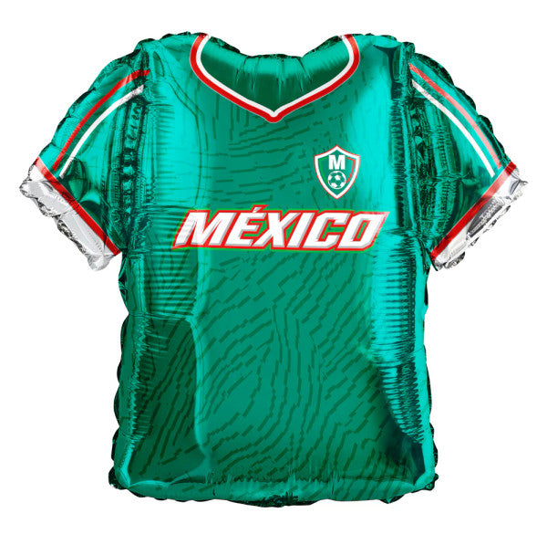 Soccer Jersey Mexico Foil Balloon