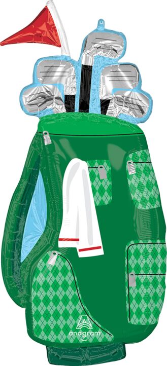 Golf Clubs Foil Balloon
