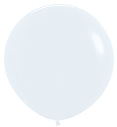 Sempertex White Latex Balloon