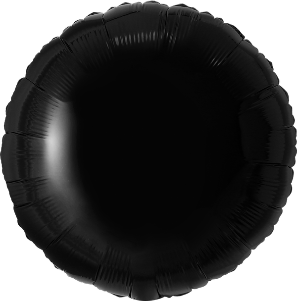 Giant Round Black Foil Balloon