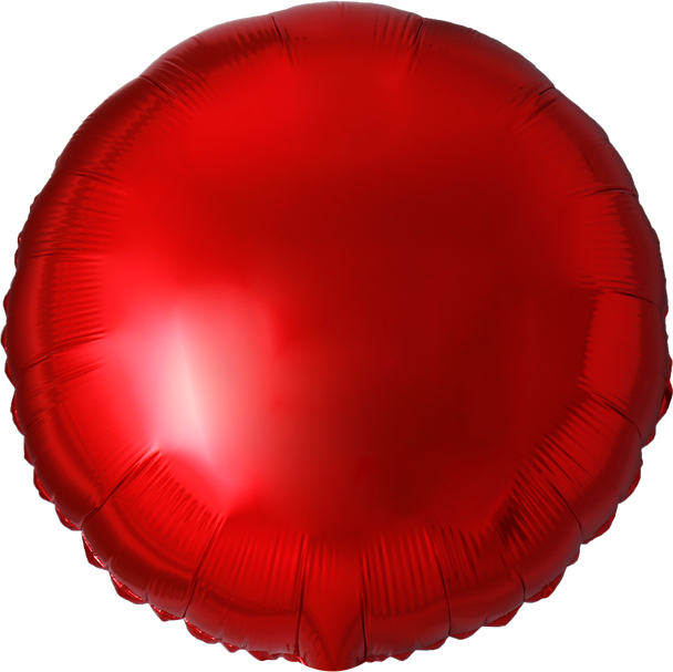 Giant Round Red Foil Balloon