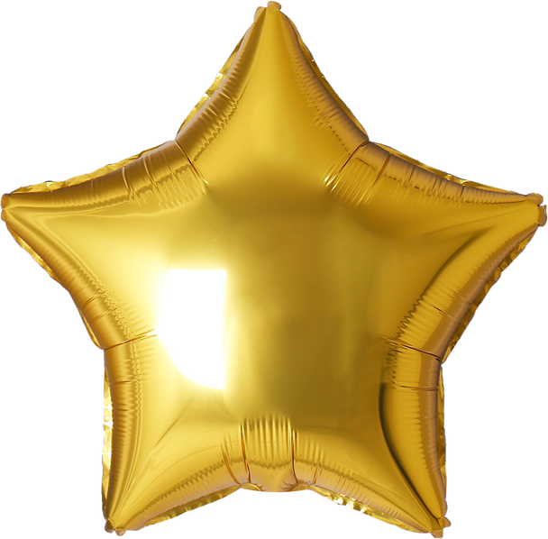 Giant Star Gold Foil Balloon