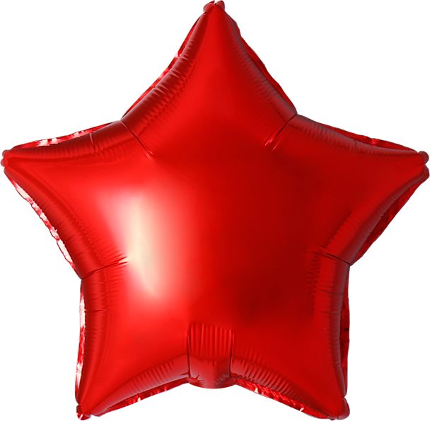 Giant Star Red Foil Balloon