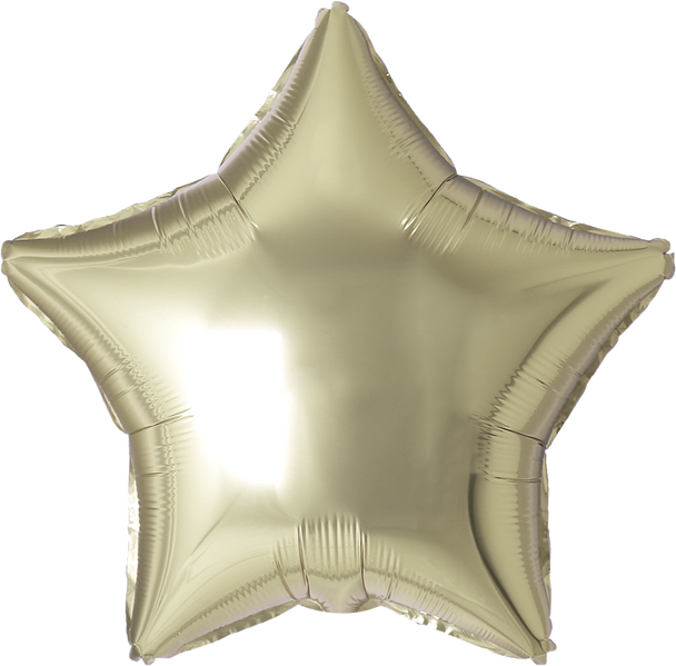 Giant Star White Gold Foil Balloon