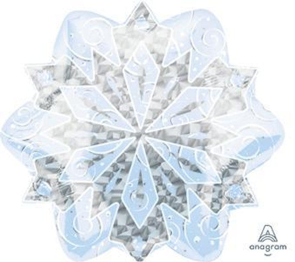 Snowflake White Holographic