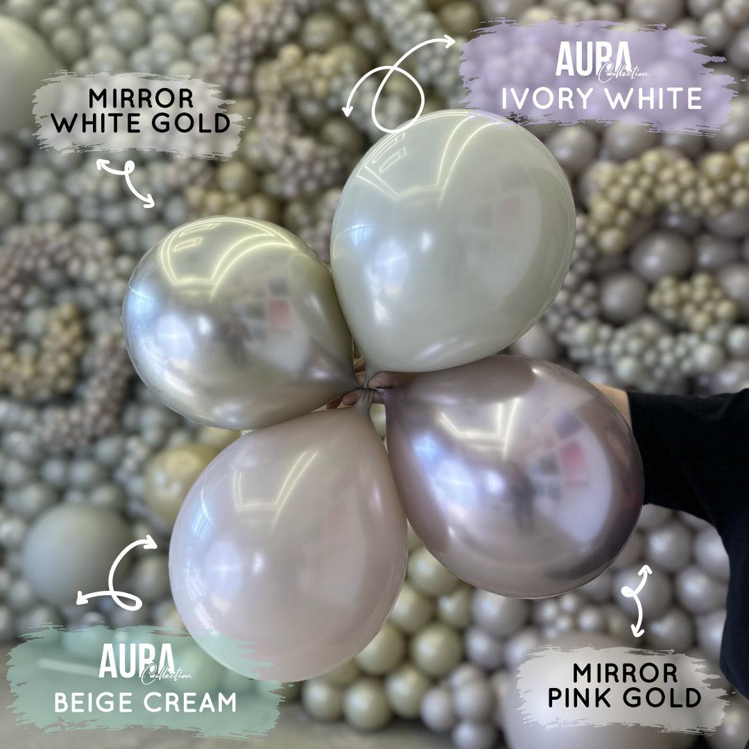 Kalisan Aura Lavender Fog Balloons – Textured Lavender in All Sizes
