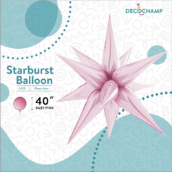 Starburst Decochamp Baby Pink