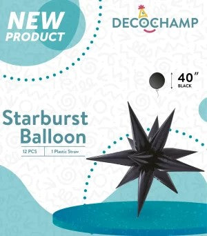 Starburst Decochamp Black