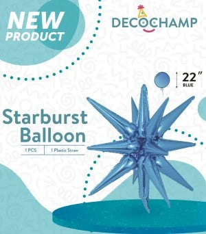 Starburst Decochamp Blue