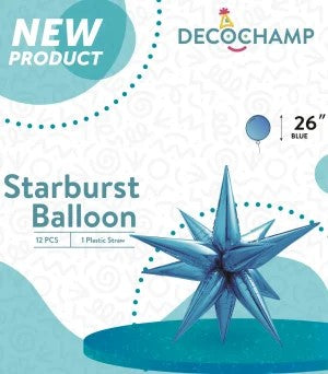Starburst Decochamp Blue