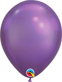 Qualatex Chrome Balloon, Purple 7"