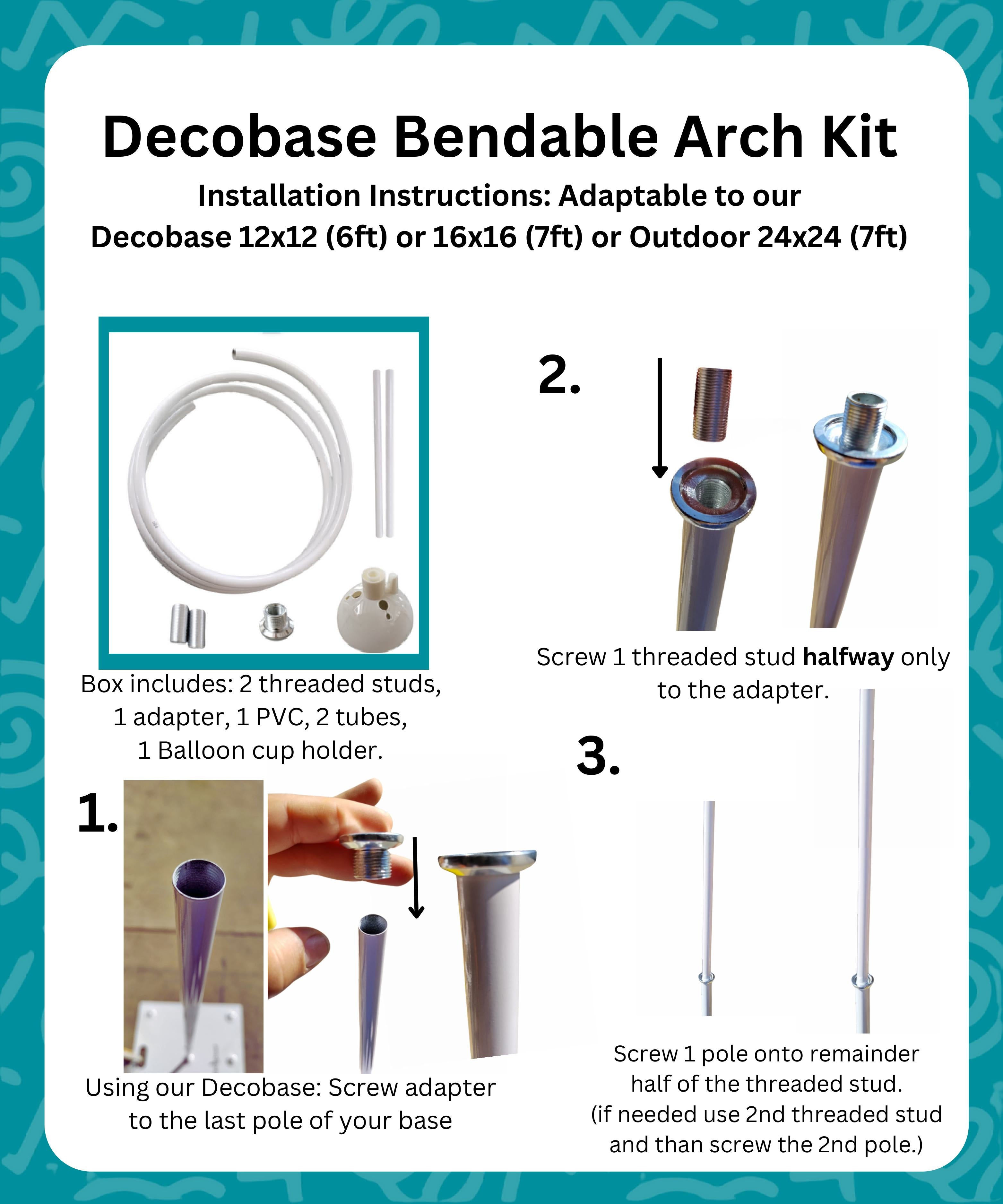 Deco Bendable Pole Kit