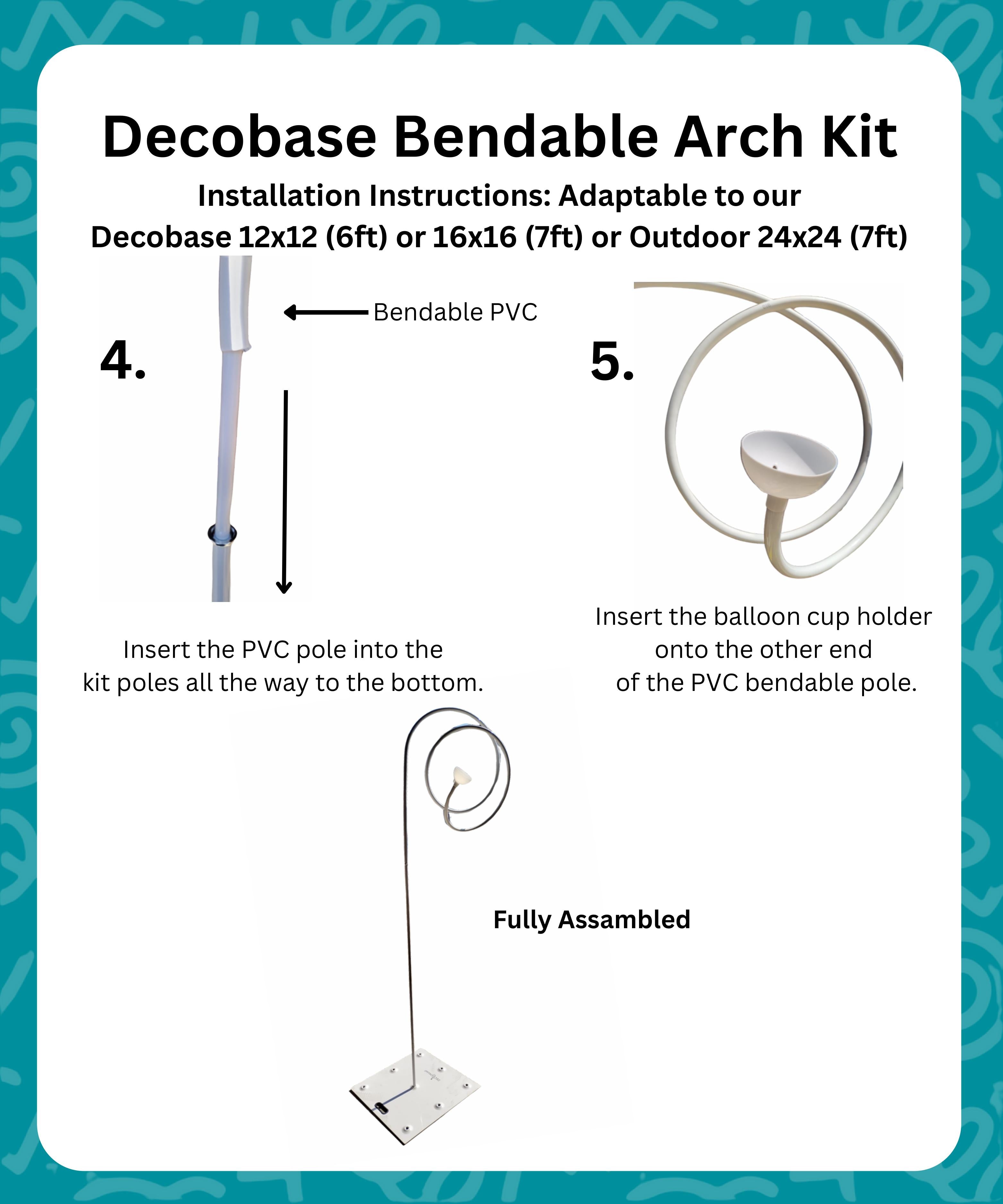 Deco Bendable Pole Kit