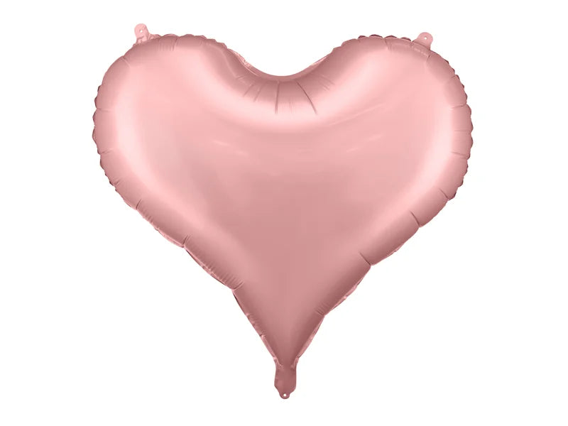 Heart Foil, Light Pink