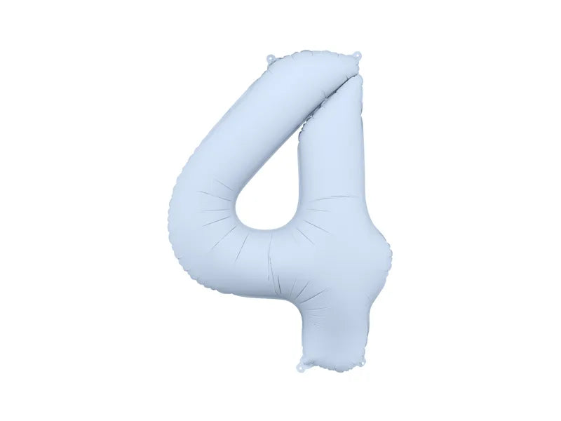 Number 4 Misty Blue 40"