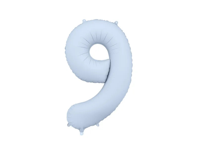 Number 9 Misty Blue 40"