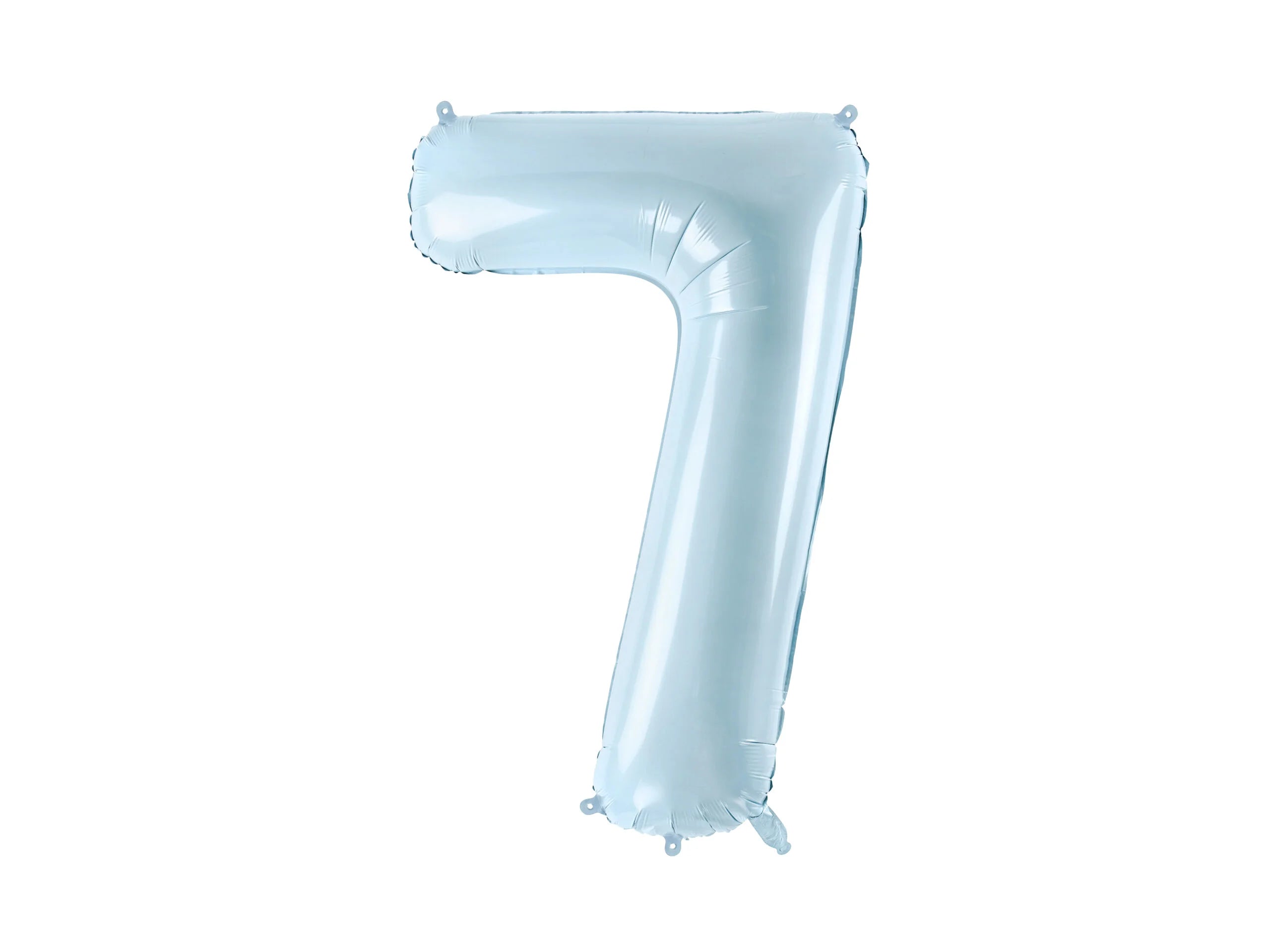 Number 7 Blue 32"