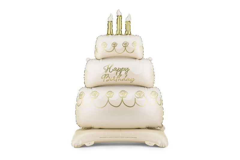 Birthday Cake Foil Balloon 45"