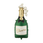 Champagne Bottle Cheers Foil Balloon