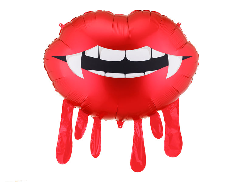 Bleeding Lips Foil Balloon